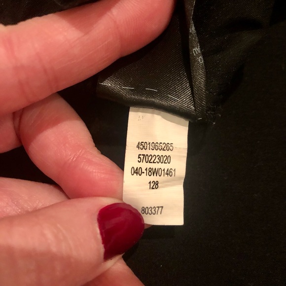 White House Black Market WHBM “The Slim” Dark Black Pants Slacks Size 4 - Picture 6 of 6